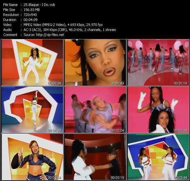 Blaque video ”I Do” from dvd ”ETV Network Vital Hitz 2025 October 1999”