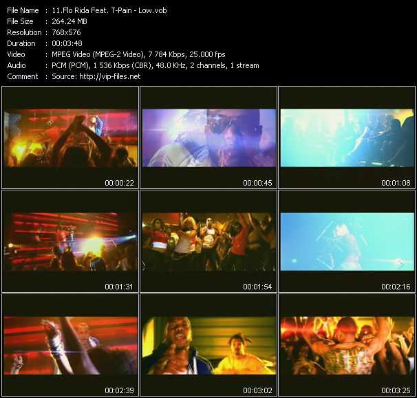 Flo Rida Feat. T-Pain video ”Low” from dvd ”MixMash Party Classics Vol.16”