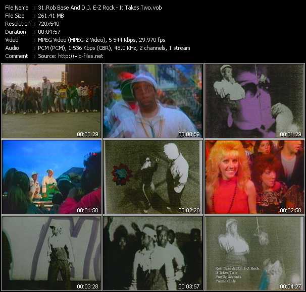 Rob Base And Dj E-Z Rock video ”It Takes Two” from dvd ”Hot Video Classics Best Of 87-89 Vol.1”