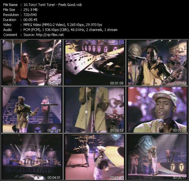 Tony! Toni! Tone! video ”Feels Good” from dvd ”Hot Video Classics Best Of 1990 Vol.1”