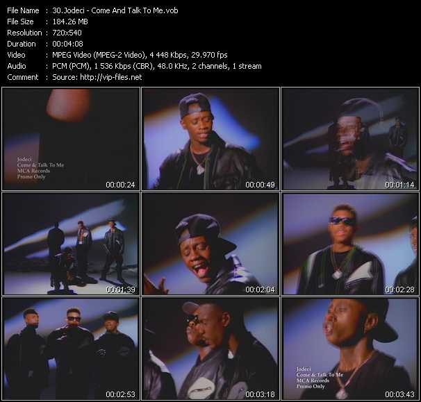 Jodeci video ”Come And Talk To Me” from dvd ”Hot Video Classics Best Of 1992 Vol.2”