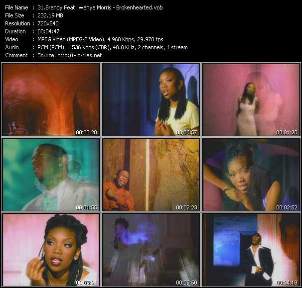 Brandy Feat. Wanya Morris video ”Brokenhearted” from dvd ”Hot Video Classics Best Of 1995 Vol.2”