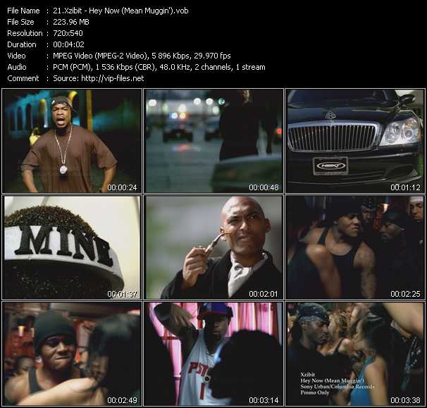 Xzibit Feat. Keri Hilson video ”Hey Now (Mean Muggin)” from dvd ”Canada Hot Video January 2005”