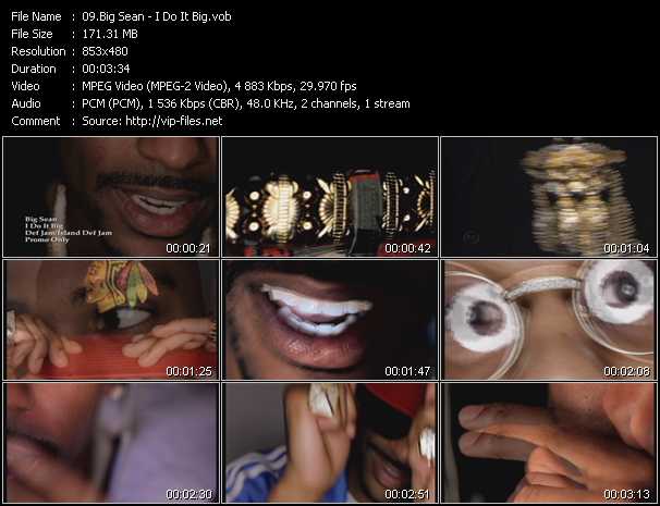 Big Sean video ”I Do It Big” from dvd ”Express Video July 2011 Week 3”