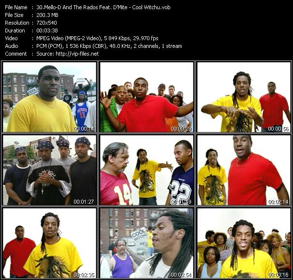 Mello-D And The Rados Feat. D'Mite video ”Cool Witchu” from dvd ”Hot Video March 2005”