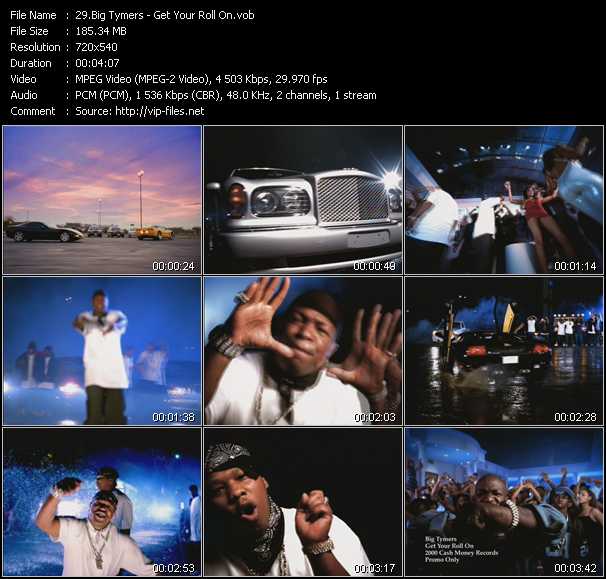 Big Tymers video ”Get Your Roll On” from dvd ”Hot Video May 2000”