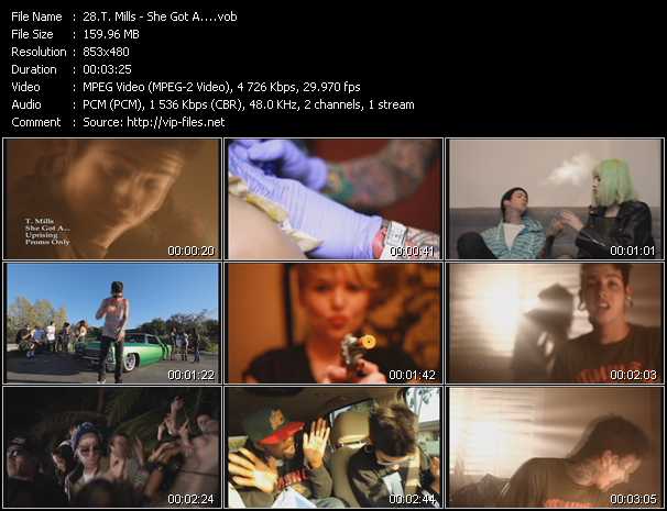 T. Mills video ”She Got A...” from dvd ”Hot Video August 2011”