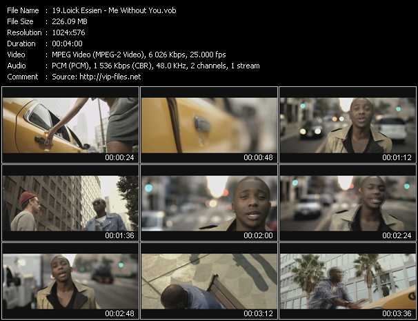 Loick Essien video ”Me Without You” from dvd ”UK Chart Video December 2011”