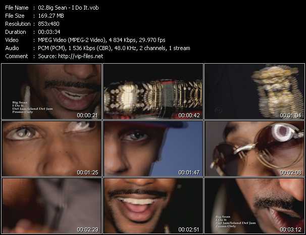 Big Sean video ”I Do It” from dvd ”Urban Video September 2011”