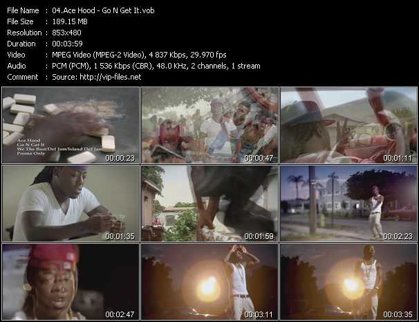 Ace Hood video ”Go N Get It” from dvd ”Urban Video September 2011”