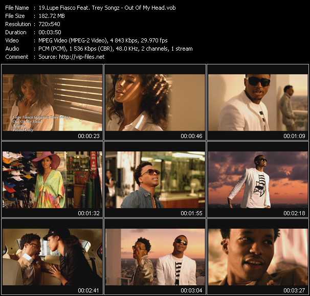 Lupe Fiasco Feat. Trey Songz video ”Out Of My Head” from dvd ”Urban Video September 2011”