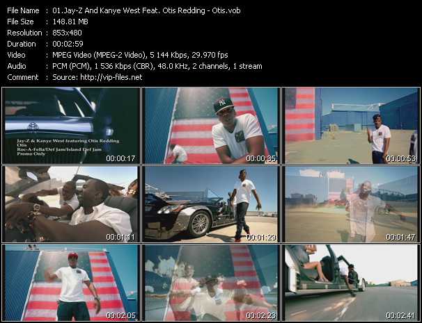 Jay-Z And Kanye West Feat. Otis Redding video ”Otis” from dvd ”Urban Video October 2011”