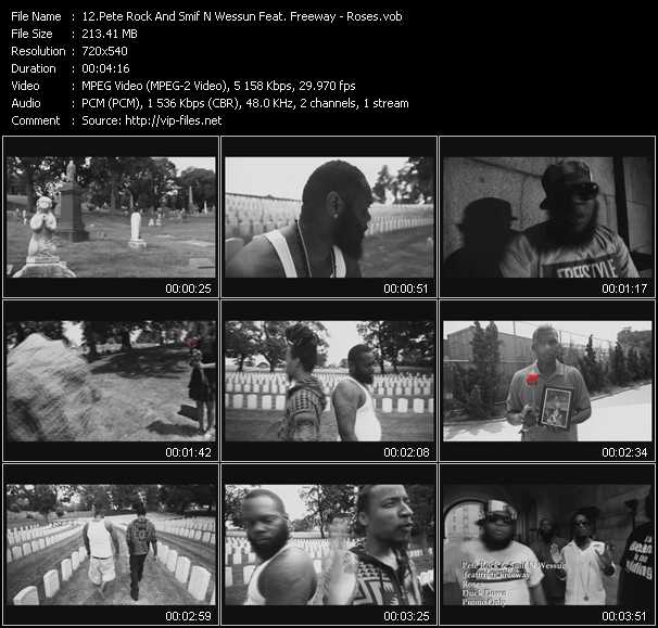 Pete Rock And Smif-N-Wessun Feat. Freeway video ”Roses” from dvd ”Urban Video November 2011”