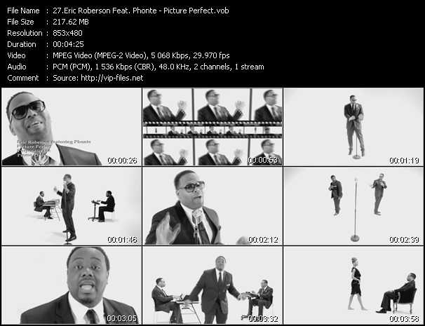 Eric Roberson Feat. Phonte video ”Picture Perfect” from dvd ”Urban Video November 2011”