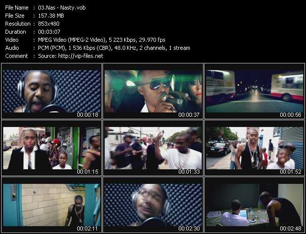 Nas video ”Nasty” from dvd ”Urban Video December 2011”