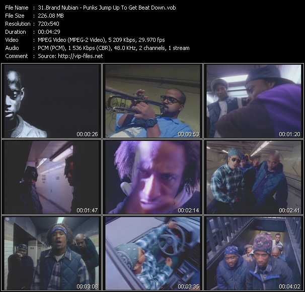 Brand Nubian video ”Punks Jump Up To Get Beat Down” from dvd ”Urban Video December 2011”