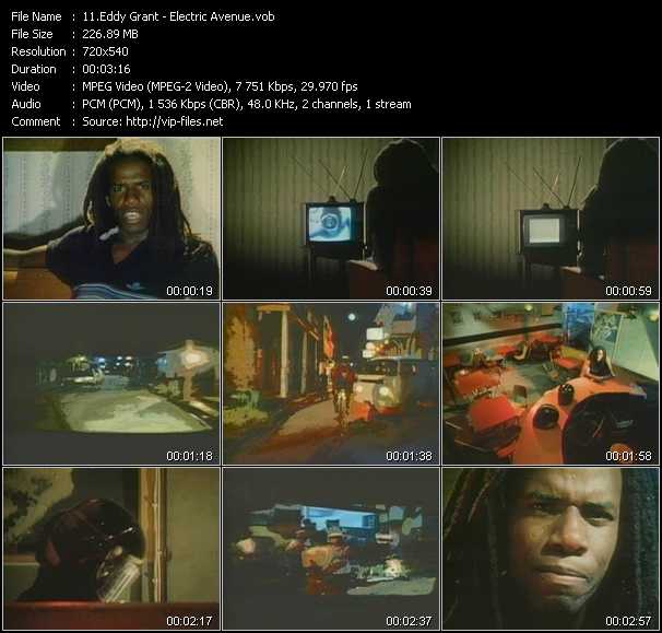 Eddy Grant video ”Electric Avenue” from dvd ”Rock America February 1983”