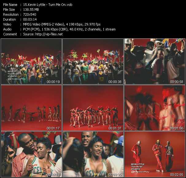 Kevin Lyttle video ”Turn Me On” from dvd ”Screenplay VJ-Pro Classic Vision Reggae Vol.1 February 2006”