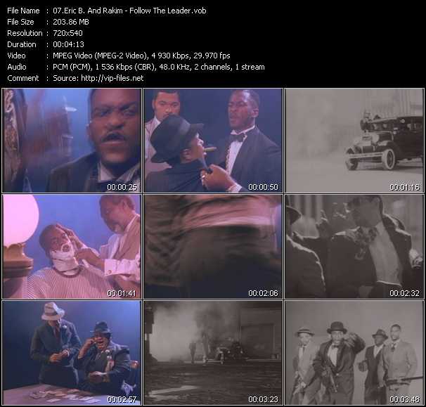 Eric B. And Rakim video ”Follow The Leader” from dvd ”Screenplay VJ-Pro Classic Vision Old Skool Vol.2 October 2005”