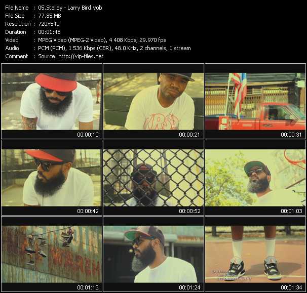 Stalley video ”Larry Bird” from dvd ”Screenplay VJ-Pro Urban Vision December 2011”