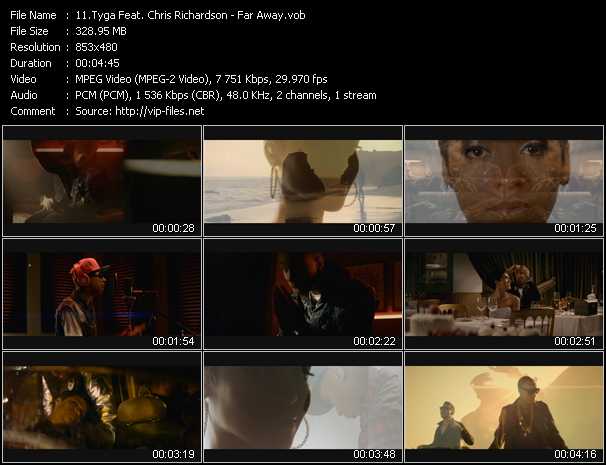 Tyga Feat. Chris Richardson video ”Far Away” from dvd ”Vip-Express Videos August 2011 Vol.1”