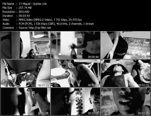 Miguel video ”Quickie” from dvd ”Vip-Express Videos August 2011 Vol.1”