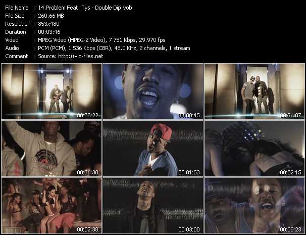 Problem Feat. Tys video ”Double Dip” from dvd ”Vip-Express Videos August 2011 Vol.3”