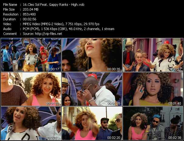 Cleo Sol Feat. Gappy Ranks video ”High” from dvd ”Vip-Express Videos September 2011 Vol.1”