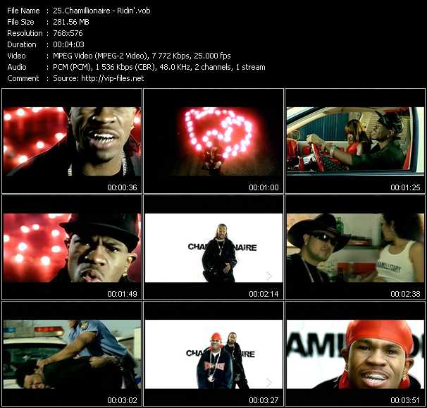 Chamillionaire Feat. Krayzie Bone video ”Ridin'” from dvd ”MixMash Pop August 2006”