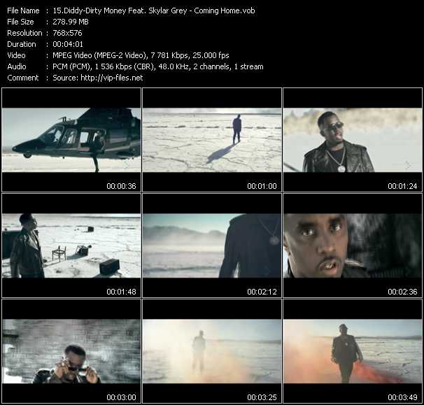 Diddy - Dirty Money Feat. Skylar Grey video ”Coming Home” from dvd ”MixMash QuickMash 2011 Vol.02”