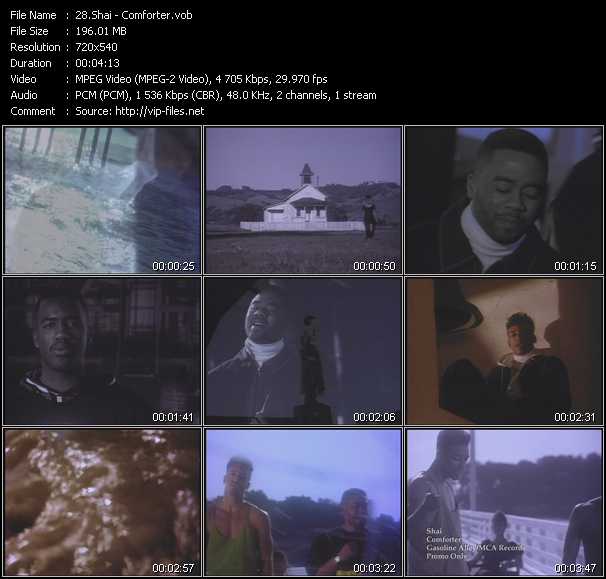 Shai video ”Comforter” from dvd ”Hot Video Classics Best Of 1993 Vol.2”