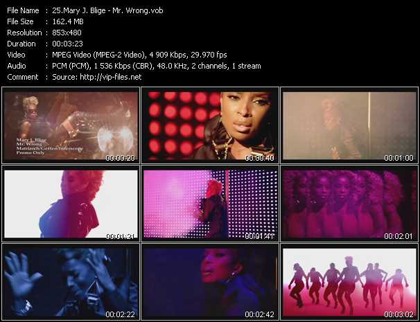 Mary J. Blige video ”Mr. Wrong” from dvd ”Hot Video February 2012”