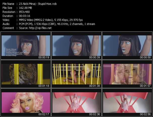 Nicki Minaj video ”Stupid Hoe” from dvd ”Hot Video March 2012”