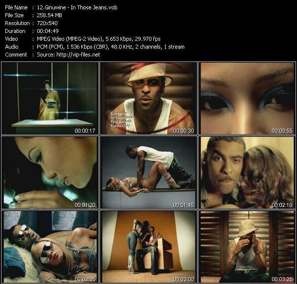 Ginuwine video ”In Those Jeans” from dvd ”Hot Video July 2003”