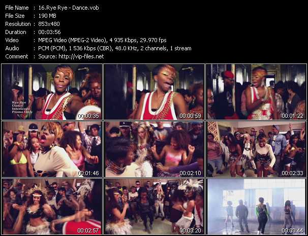 Rye Rye video ”Dance” from dvd ”Hot Video August 2012”