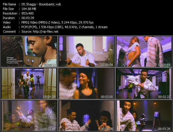 Shaggy video ”Boombastic” from dvd ”Island Sounds Vol.1”