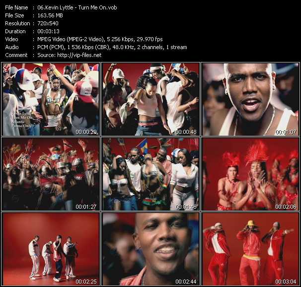 Kevin Lyttle video ”Turn Me On” from dvd ”Island Sounds Vol.1”