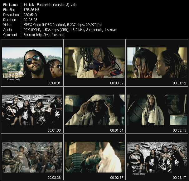 Tok (T.O.K.) video ”Footprints (Version 2)” from dvd ”Island Sounds Vol.1”