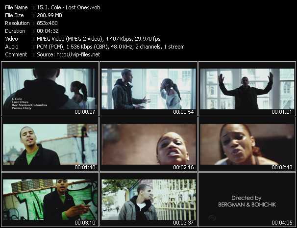 J. Cole video ”Lost Ones” from dvd ”Urban Video January 2012”