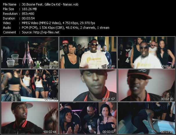 Boone Feat. Gillie Da Kid video ”Nanas” from dvd ”Urban Video January 2012”