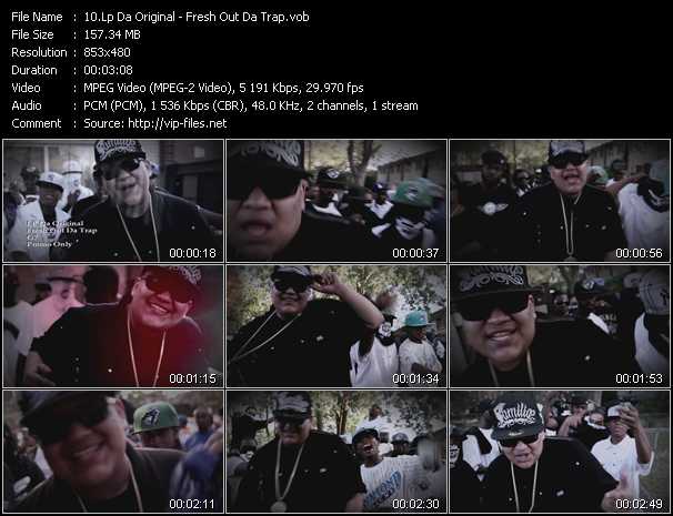 Lp Da Original video ”Fresh Out Da Trap” from dvd ”Urban Video February 2012”