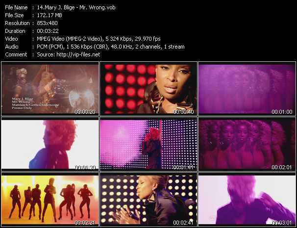 Mary J. Blige video ”Mr. Wrong” from dvd ”Urban Video February 2012”