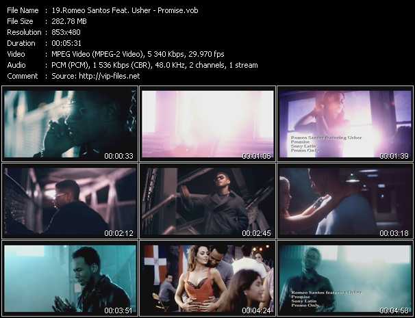 Romeo Santos Feat. Usher video ”Promise” from dvd ”Urban Video February 2012”