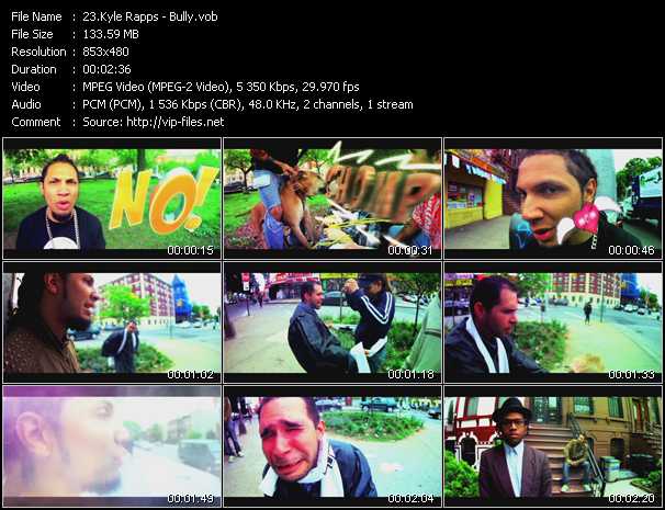 Kyle Rapps video ”Bully” from dvd ”Urban Video March 2012”