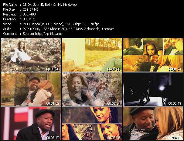 Dr. John E. Bell video ”On My Mind” from dvd ”Urban Video March 2012”