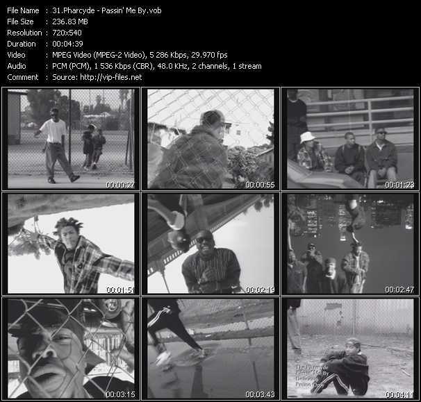 Pharcyde video ”Passin' Me By” from dvd ”Urban Video March 2012”