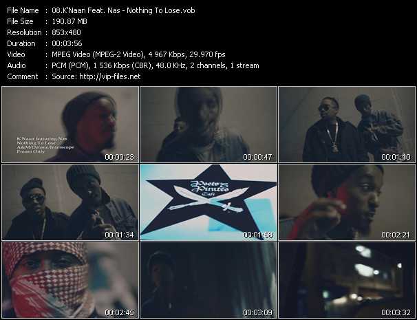 K'Naan Feat. Nas video ”Nothing To Lose” from dvd ”Urban Video April 2012”