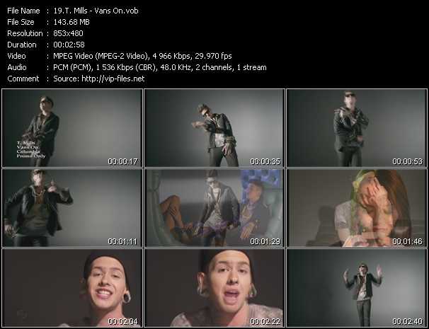 T. Mills video ”Vans On” from dvd ”Urban Video April 2012”