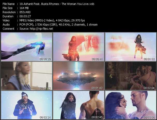 Ashanti Feat. Busta Rhymes video ”The Woman You Love” from dvd ”Urban Video May 2012”