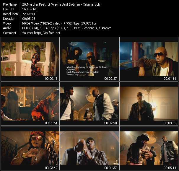 Mystikal Feat. Lil' Wayne And Birdman video ”Original” from dvd ”Urban Video May 2012”